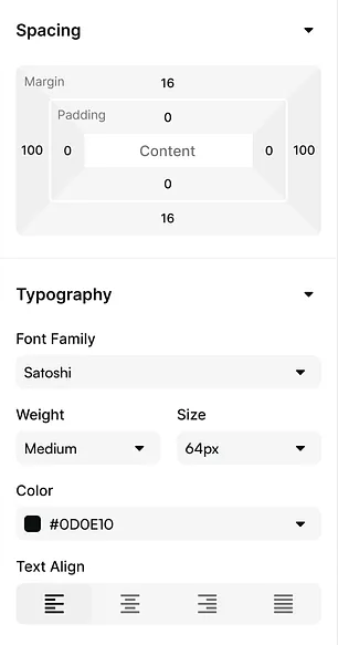помощен панел